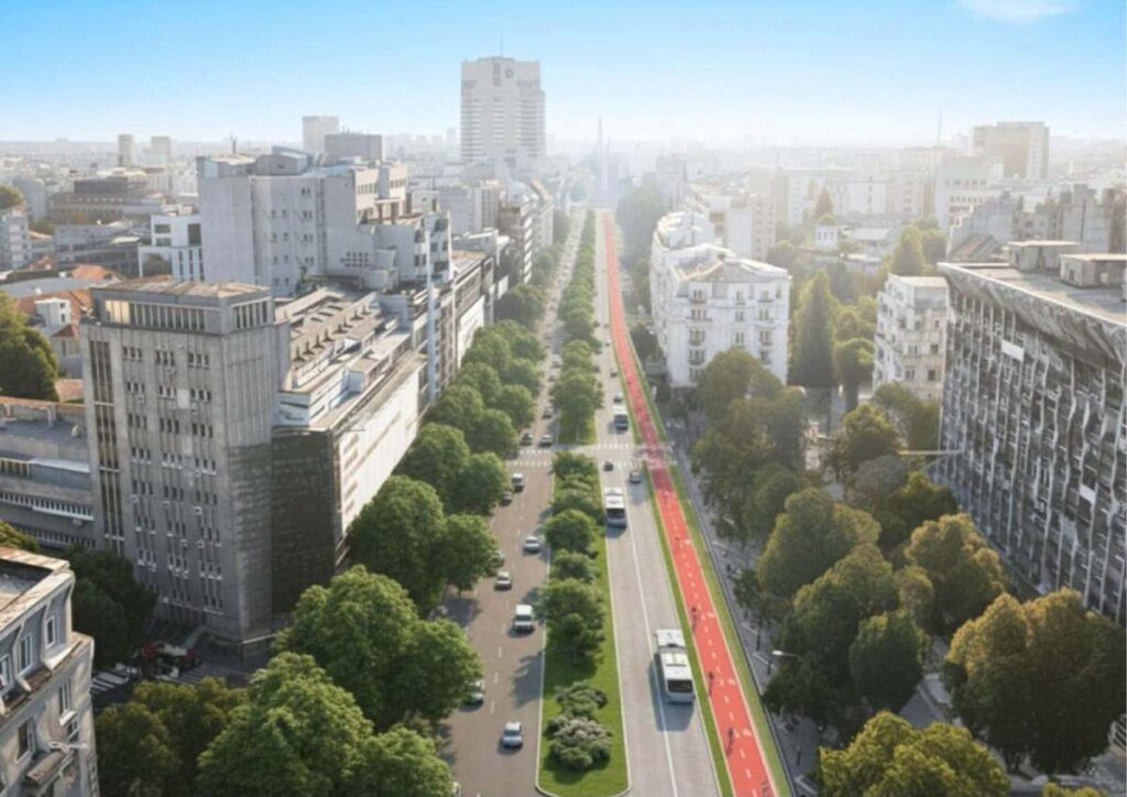 Bucureștiul se transformă total. Mai mult spațiu dedicat pietonilor în centrul Capitalei, inclusiv peste râul Dâmbovița