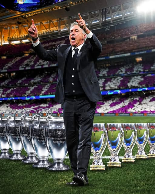 Carlo Ancelotti are cele mai multe Supercupe ale Europei. Sursă foto: Facebook