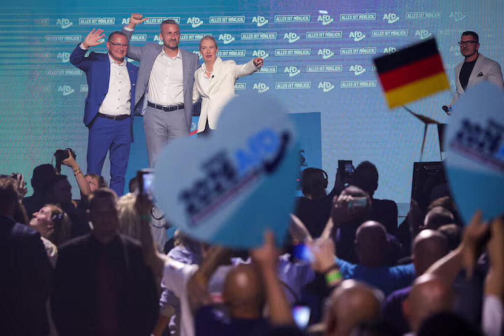 Alegeri în Germania. AfD atinge 44,5% în Saxonia-Anhalt și lasă CDU la 18,5%