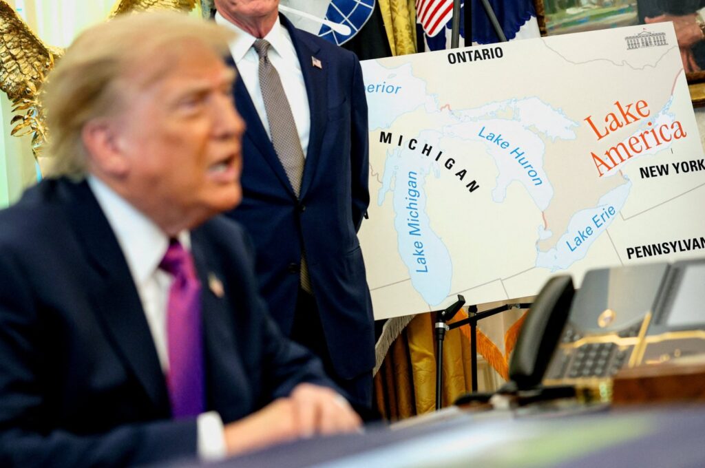 Trump ar fi pus personal presiuni pe giganții tech să schimbe numele Lacului Ontario „Lacul America” în aplicațiile din SUA
