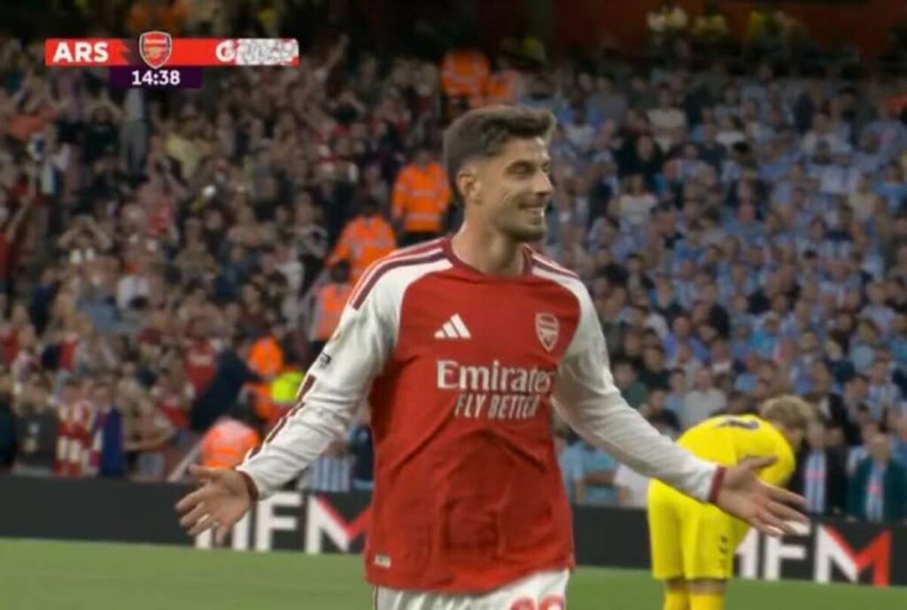 Kai Havertz își ucide din nou fosta echipă și Arsenal o egalează pe City în fruntea Premier League. Manchester United a ratat victoria la ultima fază a meciului