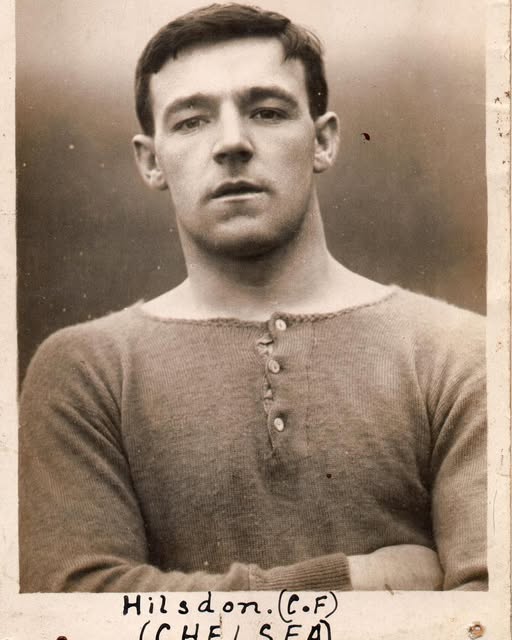 George Hilsdon este primul marcator în meciul Chelsea - Arsenal. Sursă foto: Facebook