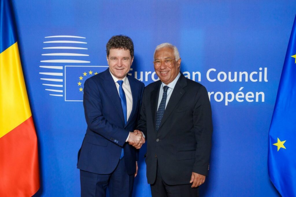 Fix un an de la ultima întâlnire. Nicușor Dan îl primește pe António Costa la Cotroceni
