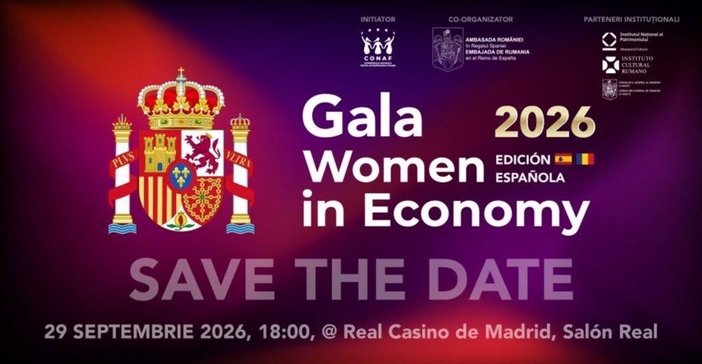 Gala Women in Economy, la Madrid. Se face un nou pas pentru internaționalizarea antreprenoriatului românesc