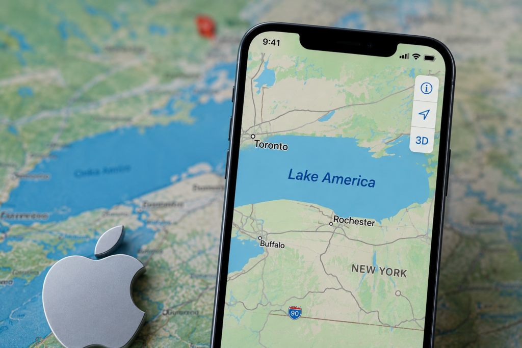 Trump vrea ca Apple să redenumească Lacul Ontario în „Lacul America”