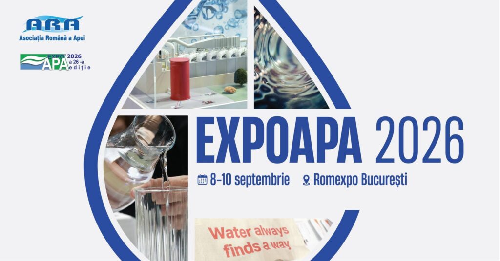 Peste 4.000 de specialiști la ExpoApa 2026. Ce tehnologii va prezenta compania Klarwin? Evenimentul are loc între 8 și 10 septembrie, la Romexpo
