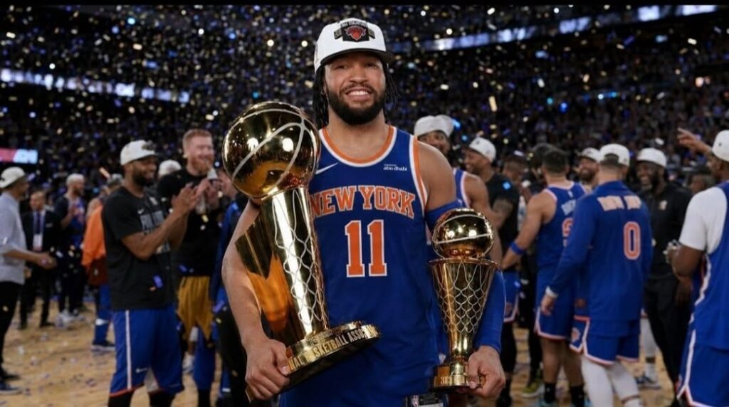 Jalen Brunson a condus-o pe Knicks spre titlu sezonul trecut. Sursă foto: Facebook