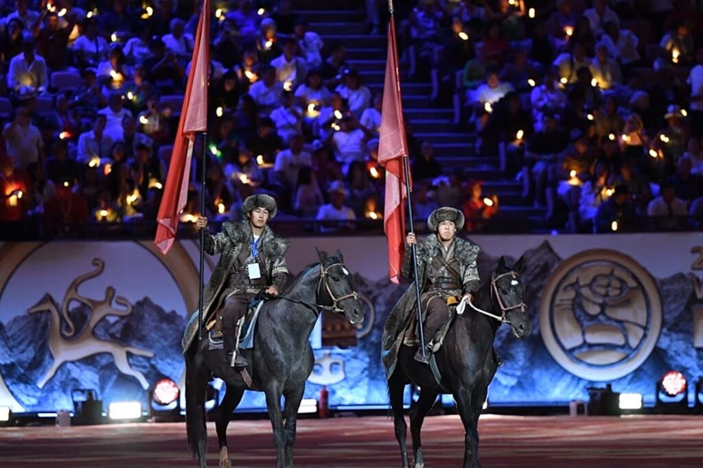 Jocurile Mondiale Nomade au debutat în Kârgâzstan în faţa liderilor lumii, cu o participare internațională record