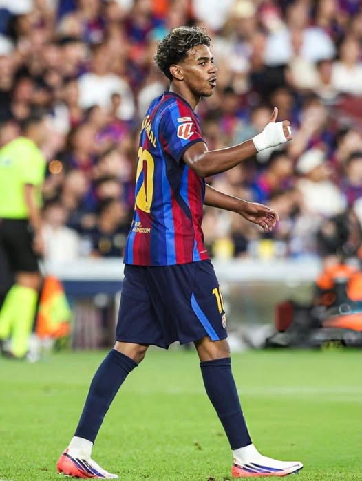 Lamine Yamal mai are nevoie de două goluri pentru a egala recordul lui Mbappe. Sursă foto: Facebook