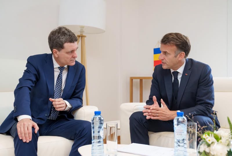 Nicușor Dan, întâlnire cu Emmanuel Macron. Securitatea Mării Negre și candidatura României la Francofonie, pe agenda discuțiilor