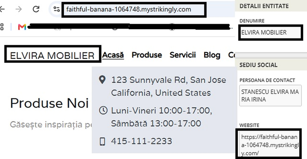EXCLUSIV | Firmă abia înființată cu adresă pretinsă în California, 360.000 de lei din contracte cu primării și acuzații că a furat poze cu mobilierul ...